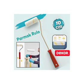 Dekor 1084 10 cm Parmak Saten Boya Rulosu