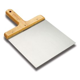 Dekor 16 cm Ahşap Paslanmaz Çelik Macun Küreği