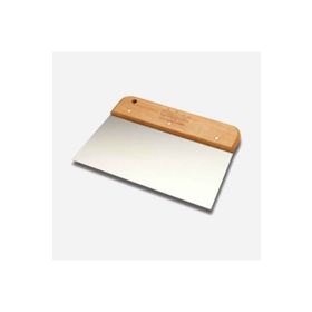 Dekor 17 cm Geniş Ahşap Saplı Spatula