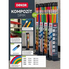 Dekor 2 mt Kompozit Sırık