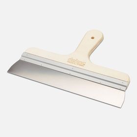 Dekor 20 cm Eğri Ahşap Saplı Spatula