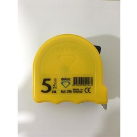 Dekor 296 Sarı 5 mt 25 mm Metre