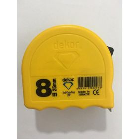 Dekor 297 Sarı 8 mtx25 mm Şerit Metre