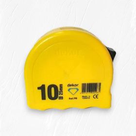 Dekor 298 10 mt 25 mm Şoka Dayanıklı Şerit Metre