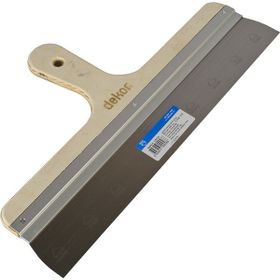 Dekor 40 cm Egri Ahşap Saplı Ispatula