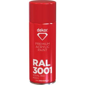 Dekor 400 ml 3001 Sinyal Kırmızı Sprey Boya