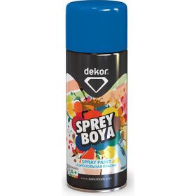Dekor 400 ml Boncuk Mavi Akrilik Efektli Sprey Boya
