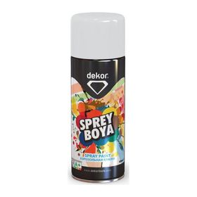 Dekor 400 ml Mat Beyaz Akrilik Efektli Sprey Boya
