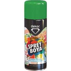 Dekor 400 ml RAL 6016 Yeşil Akrilik Efektli Sprey