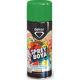 Dekor 400 ml RAL 6016 Yeşil Akrilik Efektli Sprey