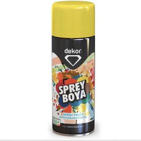 Dekor 400 ml Taksi Sarısı Akrilik Efektli Sprey Boya
