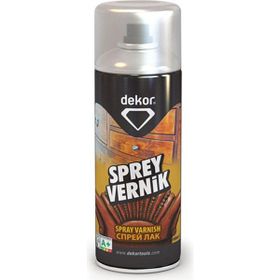 Dekor 400 ml Tüm Yüzeyler İçin Sprey Parlak Vernik