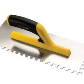 Dekor 432 Kare Dişli Kapalı Saplı 40 cm Seramik Malası