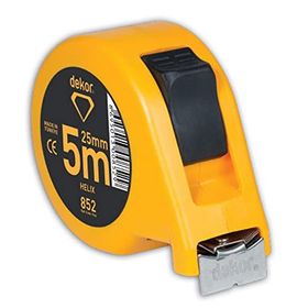 Dekor 852 5 m x 25 mm Helix Uzunluk Ölçme Şerit Metre