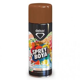 Dekor Açık Kahve 400 ml Akrilik Efektli Sprey Boya