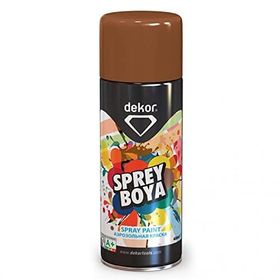 Dekor Açık Kahve 400 ml Akrilik Efektli Sprey Boya