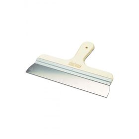 Dekor Ahşap Saplı Yay Çeliği 25 cm Eğri Saplı Ispatula