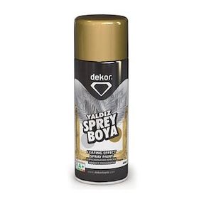 Dekor Altın Yaldız 400 ml Akrilik Efektli Sprey Boya