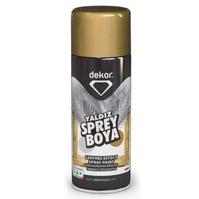 Dekor Altın Yaldız 400 ml Akrilik Efektli Sprey Boya