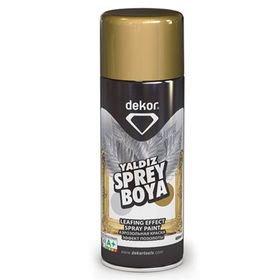Dekor Altın Yaldız 400 ml Akrilik Efektli Sprey Boya