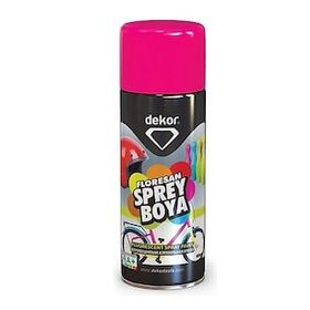 Dekor Florosan Koyu Kırmızı 400 ml Akrilik Efektli Sprey Boya