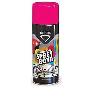 Dekor Florosan Koyu Kırmızı 400 ml Akrilik Efektli Sprey Boya