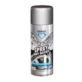 Dekor Gümüş 400 ml Akrilik Efektli Sprey Boya