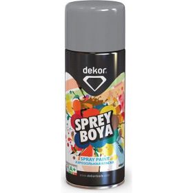 Dekor Gümüş Gri 400 ml Efektli Akrilik Sprey Boya