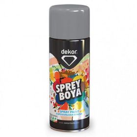 Dekor Gümüş Gri 400 ml Efektli Akrilik Sprey Boya