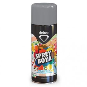 Dekor Gümüş Gri 400 ml Efektli Akrilik Sprey Boya