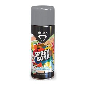 Dekor Gümüş Gri 400 ml Efektli Akrilik Sprey Boya