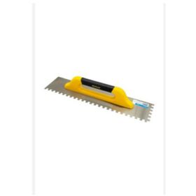 Dekor Kare Diş Ahşap Saplı 50 cm Seramik Malası