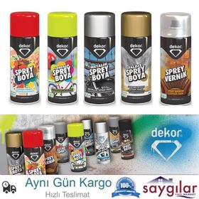Dekor Lacivert 400 ml Sprey Boya