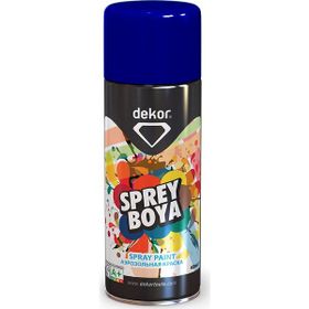 Dekor Lacivert 400 ml Sprey Boya
