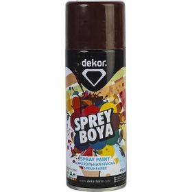 Dekor Metalik Siyah 400 ml Sprey Boya