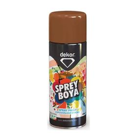 Dekor RAL8003-664 Açık Kahve 400 ml Akrilik Sprey Boya