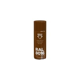 Dekor RAL8016 400 ml Kahve Akrilik Efektli Sprey Boya