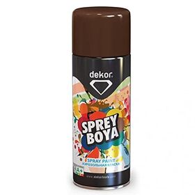 Dekor RAL8016 400 ml Kahve Akrilik Efektli Sprey Boya
