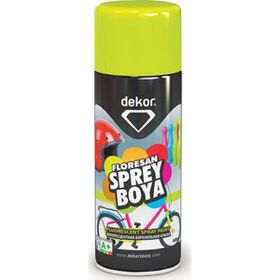 Dekor Sarı Floresan 400 ml Sprey Boya