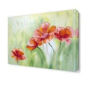 Dekor Sevgisi Gelincik 60x40 cm Yağlı Boya Tablo