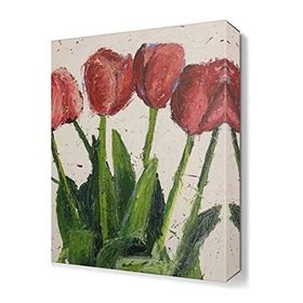 Dekor Sevgisi Gelincikler 75x50 cm Yağlı Boya Tablo