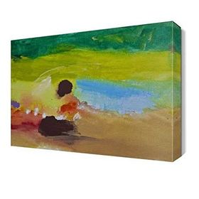Dekor Sevgisi Kadın Figürü 90x60 cm Yağlı Boya Tablo