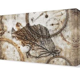 Dekor Sevgisi Kurumuş Yaprak 90x60 cm Tablo
