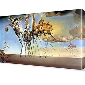 Dekor Sevgisi Salvador Dali Aziz Antonius 60x40 cm Tablo