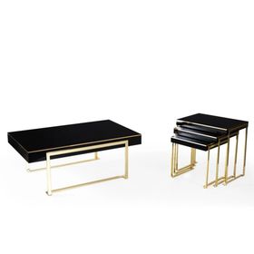 Dekorbizden Afra Gold Siyah Orta