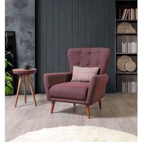 Dekorbizden Retro Bordo Berjer