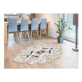 Dekoreko 101 Figürlü Özel Kesim Bej 80x150 cm Halı