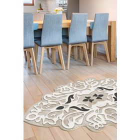 Dekoreko 101 Figürlü Özel Kesim Bej 80x300 cm Halı