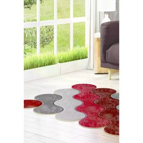 Dekoreko 117 Figürlü Özel Kesim Kırmızı 80x150 cm Halı