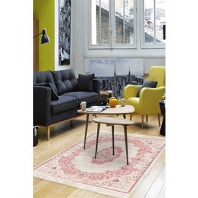 Dekoreko 1810 İpek Halı Dijital Saçaklı 180x280 cm Salon Halı
